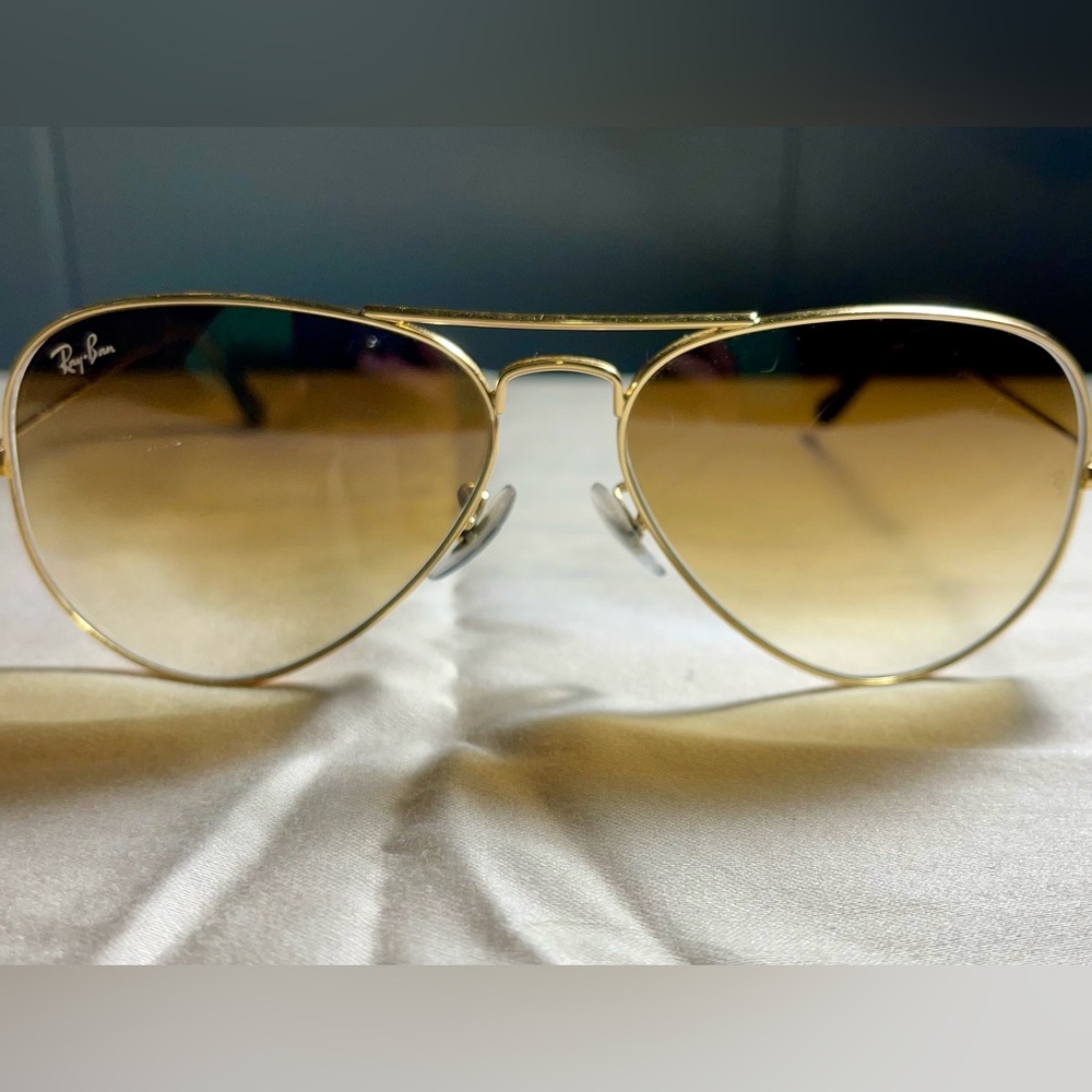 Ray Ban Aviators sunglasses.